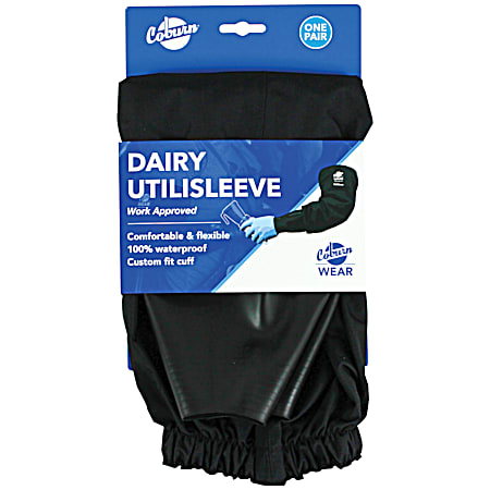 Coburn Black Dairy UtiliSleeve - 1 Pair
