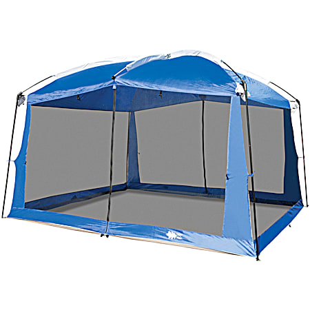 Field & Forest Rocky Arbor 12 ft x 10 ft Blue Screenhouse Canopy