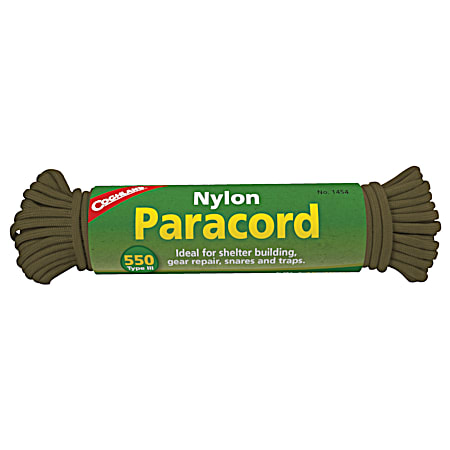 Coghlan's 50 ft Olive Drab Paracord