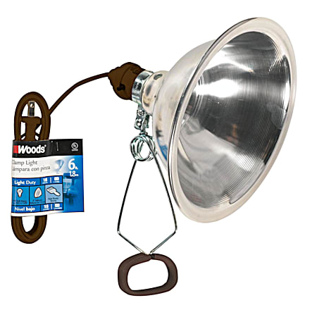 Clamp Light with 8.5 In. Reflector