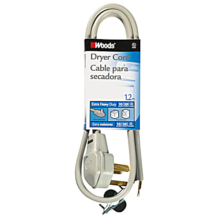 Woods 10/3 Clothes Dryer Power Cord