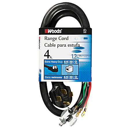 50 AMP Range Replacement Power Cord