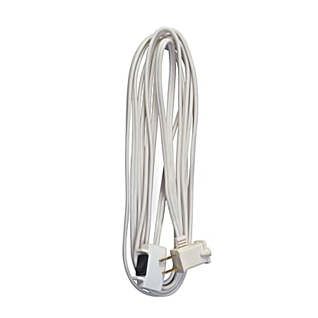 Woods EasySwitch 15 ft White Indoor Extension Cord