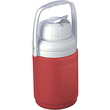 1/3 gal Red Beverage Cooler