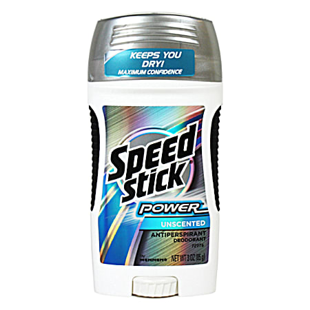 3 oz Unscented Antiperspirant Deodorant