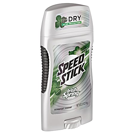 2.7 oz Irish Spring Scent Antiperspirant & Deodorant