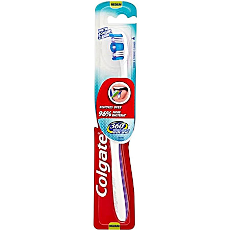 360 Whole Mouth Clean Medium Toothbrush