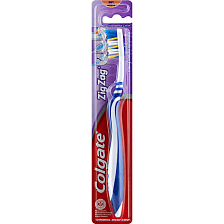Wave Zigzag Soft Toothbrush - Assorted