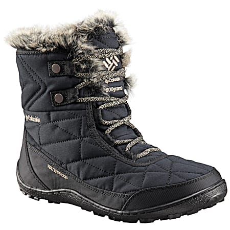 Ladies' Minx Shorty III Black/Pebble Winter Boot