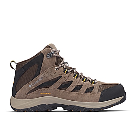 Columbia Men's Cordovan/Squash Crestwood Mid Waterproof Hiking Boots