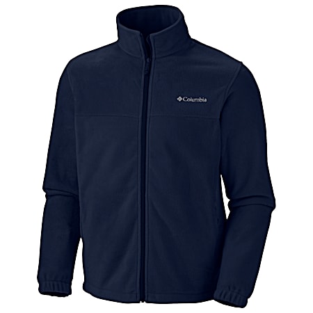 Men's Steens Mountain Navy Full Zip Fleece Jacket