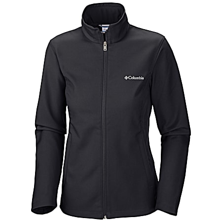 Women's Kruser Ridge Softshell Black Full Zip Polyester Jacket