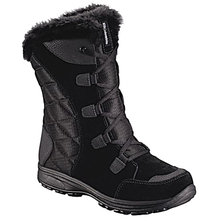 Women's Black/Columbia Grey Ice Maiden II Boots