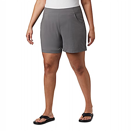 Columbia Women's Anytime Casual Outdoor City Grey Shorts