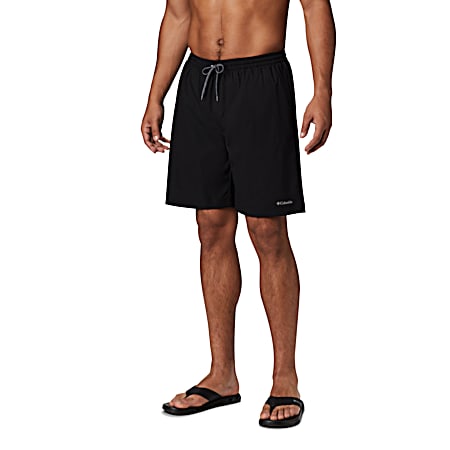 Columbia Men's Summertide Comfort Stretch Black Polyester Shorts