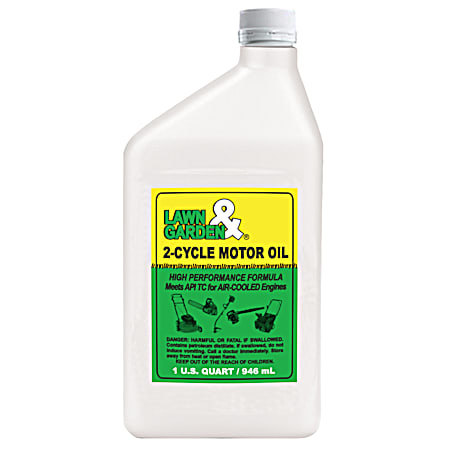 2-Cycle Motor Oil for Air Cooled Engines - 1 Qt.