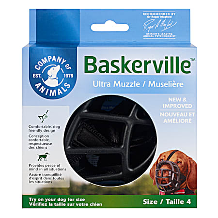 Baskerville Size 4 Ultra Muzzle