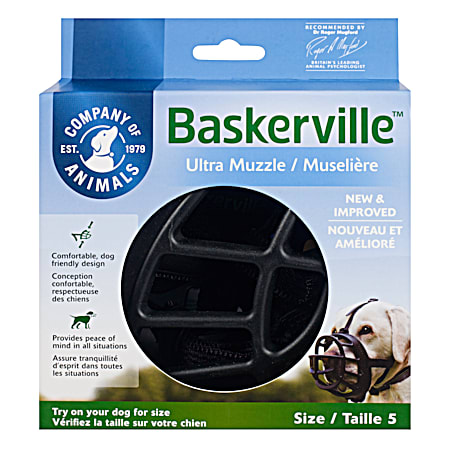 Baskerville Size 5 Ultra Muzzle