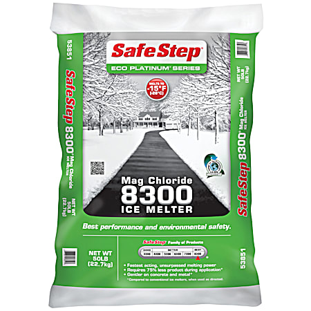 50 lb Magnesium Chloride 8300 Crystal Ice Melter