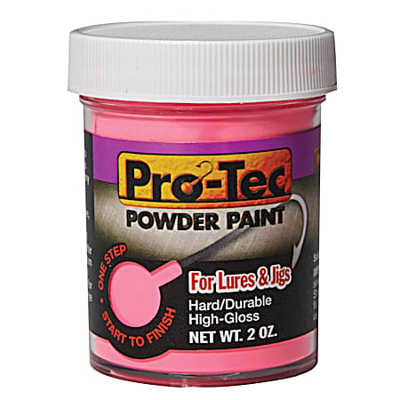 2 oz Hot Pink Powder Paint