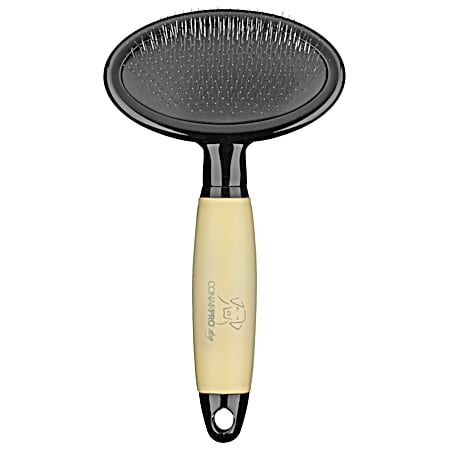 Large Yellow Slicker Brush for Dogs & Cats