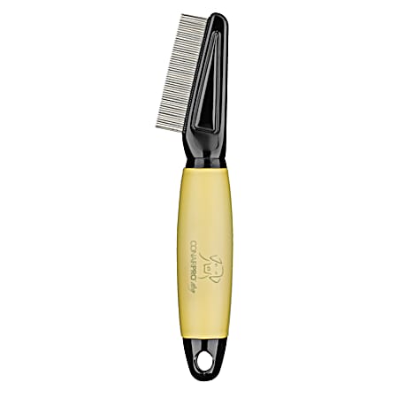 Yellow Flea Comb for Dogs & Cats