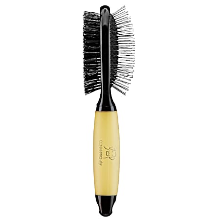 Yellow 2-Sided Pin/Bristle Brush for Dogs