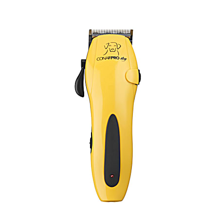 Yellow Cord/Cordless Pet Clipper Kit for Dogs - 15-Pc
