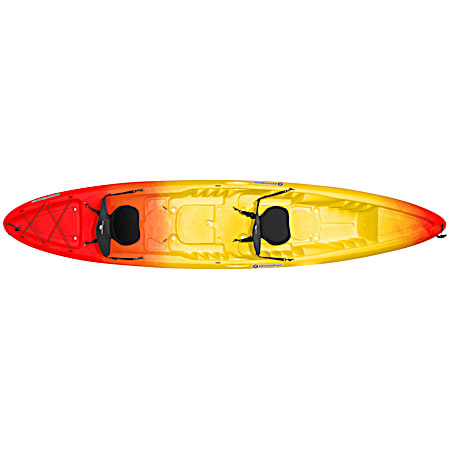 Perception Rambler 13.5 ft Sunset Yellow Tandem Kayak