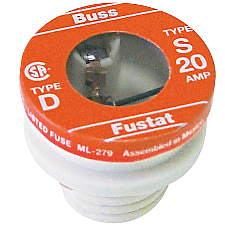 Fuses 'S' Base Carded 2 Pk.