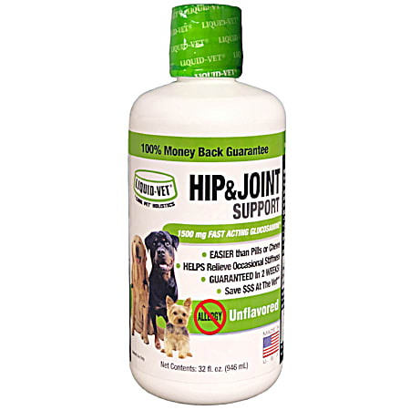 32 oz Economy Size Unflavored K9 Hip & Joint Support Formula