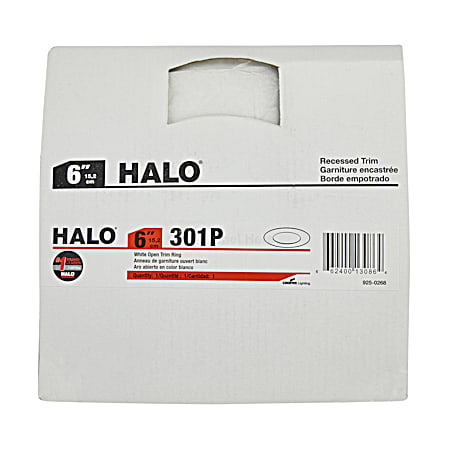 Halo Open Trim - Non-IC White