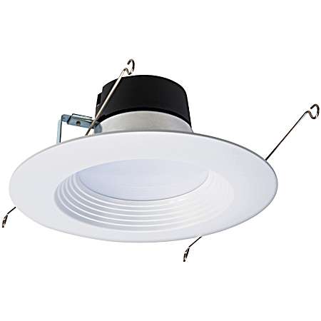 5/6 in White Baffle Trim LED Retrofit Kit