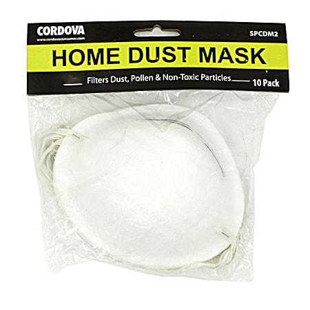 Cordova Home Dust Mask - 10 Pk