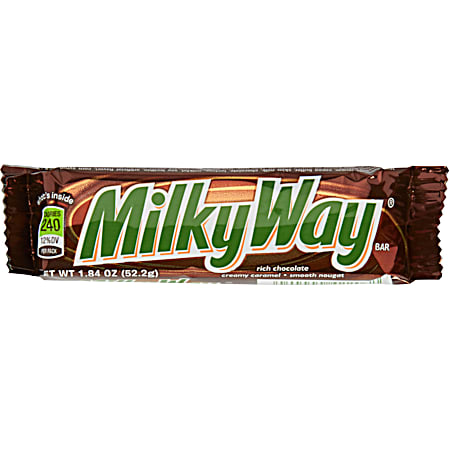 1.87 oz Milk Chocolate, Caramel & Nougat Candy Bar