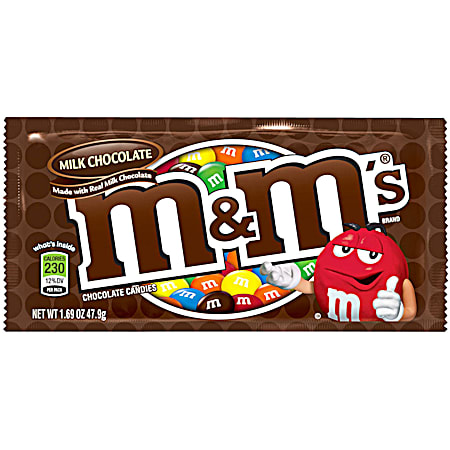 M&M's 1.69 oz Milk Chocolate Candies