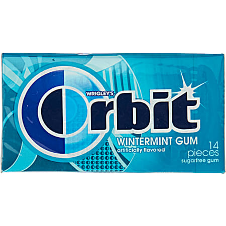 Wrigley Wintermint Gum - 14 Pc