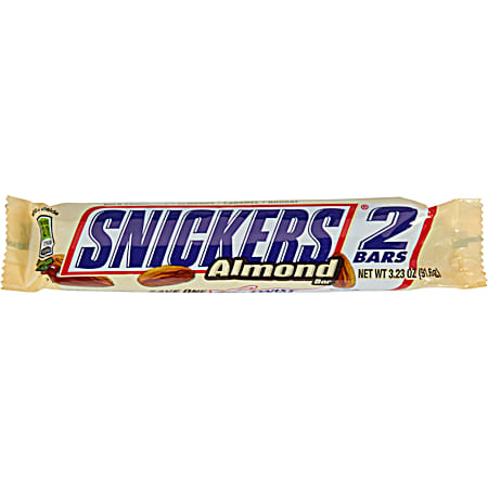 3.23 oz King Size Milk Chocolate, Caramel & Almonds Candy Bar