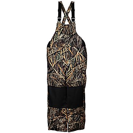 Mount'N Prairie Adult Waterfowler Flyway Camo Bibs