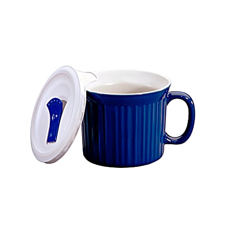 Corningware 20 oz Pop-Ins Blueberry Soup Mug