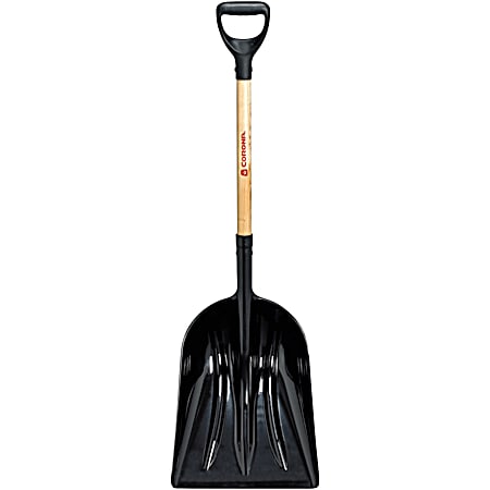 #12 Black Poly Scoop Shovel