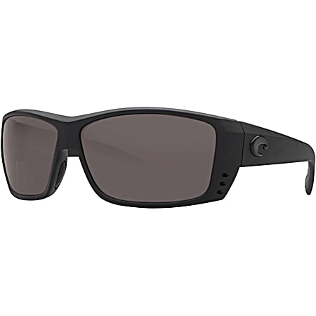 Adult Cat Cay Gray Blackout Gray 580P Polarized Sunglasses