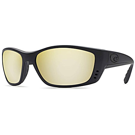 Adult Fisch Sunrise/Silver Mirror 580G Polarized Sunglasses