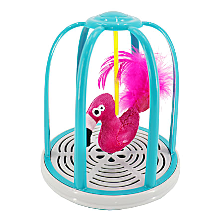 Bird in a Cage Electronic Action Cat Toy