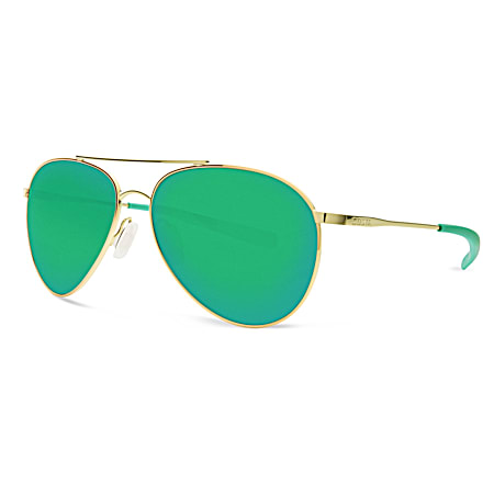 Adult Piper Green Mirror 580P Polarized Sunglasses