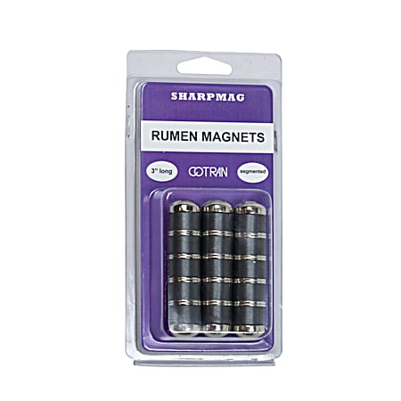 Sharpmag Ringed Rumen Magnet - 3 Pk