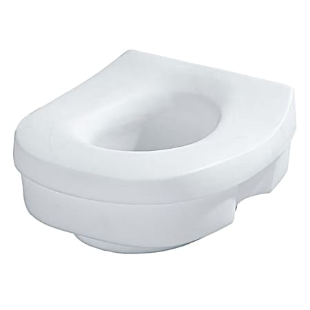 White Elevated Toilet Seat