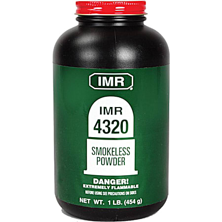 IMR 4320 Smokeless Powder - 1 Lb.
