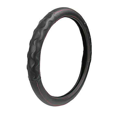 Red Stitch Steering Wheel Cover - 39450