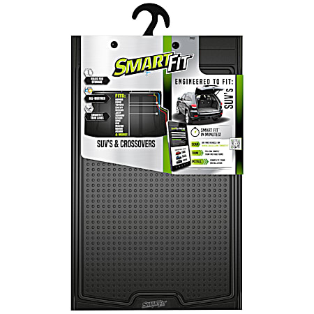 SmartFit Black Rubber SUV Cargo Mat
